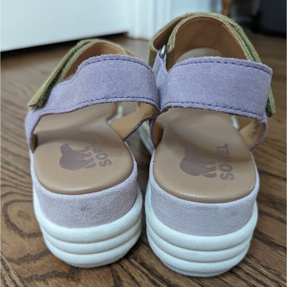 Sorel Cameron flatform platform color block sandals - Picture 6 of 11